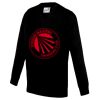 AWDis Academy Kids V Neck Sweatshirt Thumbnail